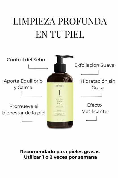 Gel Exfoliante Purificante de Qiyoi