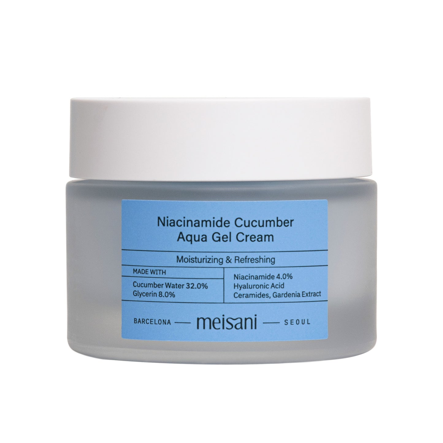 Niacinamide Cucumber Aqua Gel Cream - Meisani