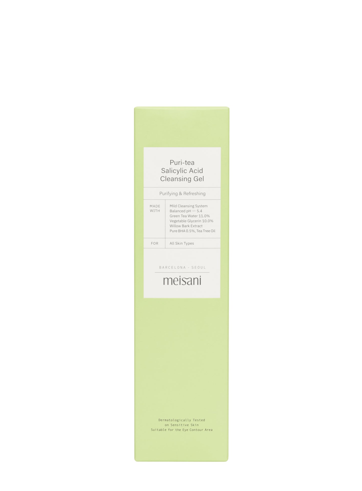 Puri-Tea Salicylic Acid Cleansing Gel - Meisani